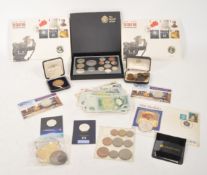 COLLECTION OF BRITISH & FOREIGN COINS
