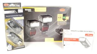 COLLECTION OF DIGITAL CAMERA FLASH EQUIPMENT