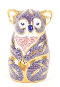 ROYAL CROWN DERBY - 1994 FINE BONE CHINA KOALA PAPERWEIGHT FIGURE