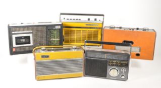 ROBERTS / GRUNDIG / PANASOIC - PORTABLE 20TH CENTURY FM TUNER RADIOS