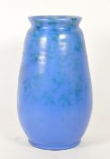 WILLIAM BARON, BARNSTAPLE - EARLY 20TH CENTURY DRIP GLAZED VASE