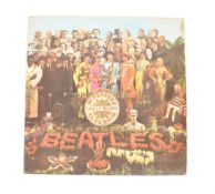 THE BEATLES - 1967 SGT. PEPPER'S LONELY HEARTS CLUB BAND VINYL RECORD