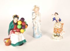 COLLECTION OF LATE 19TH CENTURY & LATER PROCELAIN FIGURES