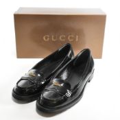 PAIR OF GUCCI SHOES LOAFERS