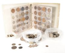 COLLECTION OF 18TH, 19TH, & 20TH CENTURY COINS