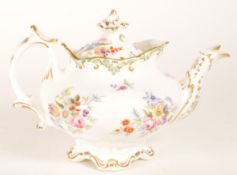 19TH CENTURY BELIEVED COALPORT TEAPOT