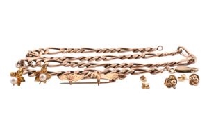 COLLECTION OF GOLD JEWELLERY