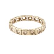 HALLMARKED 9CT GOLD ETERNITY BAND RING