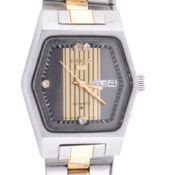 SEIKO 5 AUTOMATIC WRISTWATCH WITH ARABIC DATE APERTURE