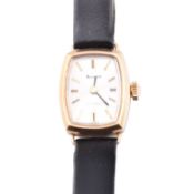 9CT GOLD LADIES ACCURIST WRISTWATCH