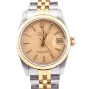 ROLEX OYSTER PERPETUAL DATEJUST SUPERLATIVE CHRONOMETER WRISTWATCH 68273