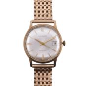 HALLMARKED 9CT GOLD GARRARD AUTOMATIC WRISTWATCH