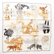 CARTIER PRINTED SCARF