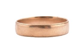 HALLMARKED 9CT GOLD BAND RING