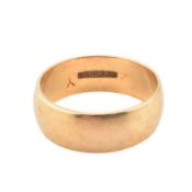 HALLMARKED 9CT GOLD BAND RING