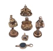 COLLECTION OF ANTIQUE SEAL FOBS