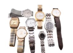 COLLECTION OF 8 WATCHES INCLUDING ROTARY & SEIKO