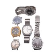 COLLECTION OF VINTAGE WATCHES - SEKONDA ROSS AVALON SEAWATCH