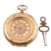 SWISS 18CT GOLD POCKET WATCH