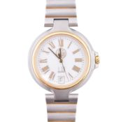 A DUNHILL MILLENNIUM STAINLESS STEEL QUARTZ WRISTWATCH