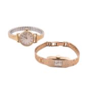 9CT GOLD ROTARY WATCH & CERTINA WATCH