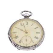 A SILVER LFB POCKET WATCH