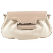 CARTIER PANTHERE BEIGE CANVAS HANDBAG