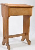 EARLY 20TH CENTURY ARTS & CRAFTS OAK LECTURN