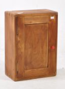 VINTAGE 20TH CENTURY WALL MEDICINE PINE CABINET