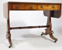 19TH CENTURY VICTORIAN REVIVAL SOFA TABLE