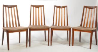 G PLAN - FRESCO RANGE - FOUR MATCHING TEAK DINING CHAIRS