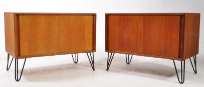 G PLAN FURNITURE - PAIR OF TEAK MID CENTURY CABINETS