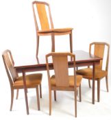 E.O.N - MID CENTURY RETRO TEAK DINING TABLE WITH FOUR G-PLAN CHAIRS