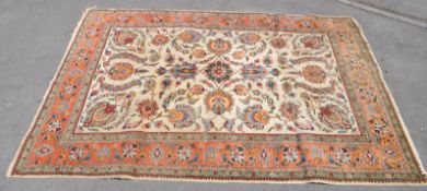 LARGE 20TH CENTURY TABRIZ STYLE CARPET