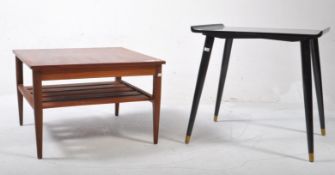 TWO VINTAGE 20TH CENTURY OCCASIONAL SIDE TABLES