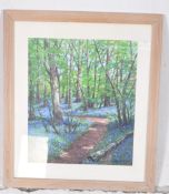 MICHAEL LONG - 21ST CENTURY PRINT OF A WOODLAND PATH
