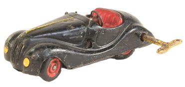 CLOCKWORK TOYS - VINTAGE SCHUCO CLOCKWORK MODEL CAR