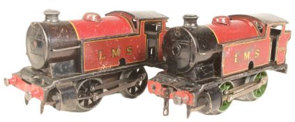 MODEL RAILWAY - PRE WAR HORNBY O GAUGE CLOCKWORK LOCOMOTIVES