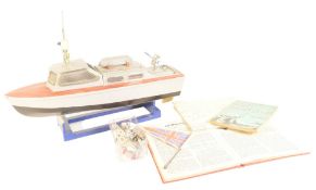 RC MODELS - SCRATCH BUILT RC RADIO CONTROL MODEL BOAT