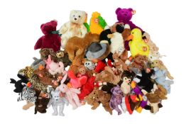 BEANIE BABIES - COLLECTION OF X50 ORIGINAL TY BEANIE BABIES