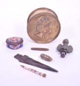 COLLECTION OF EARLY 20TH CENTURY BRASS AND OTHER CURIOSA