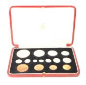 1937 GEORGE VI ROYAL MINT SPECIMEN COIN SET