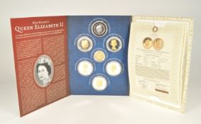 HM QUEEN ELIZABETH II PROOF COIN SET