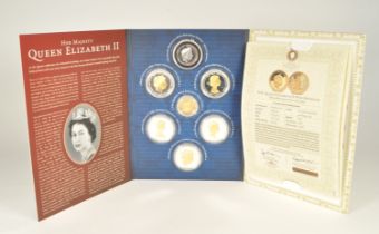 HM QUEEN ELIZABETH II PROOF COIN SET