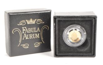 2009 TRISTAN DA CUNHA 24 CT GOLD HALF CROWN
