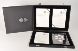 2008 UK COINAGE EMBLEMS OF BRITAIN SILVER PROOF COLLECTION
