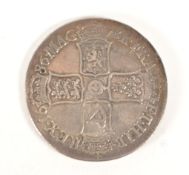 1686 JAMES II SILVER CROWN COIN