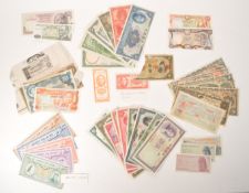 COLLECTION OF 19TH & 20TH CENTURY BANKNOTES