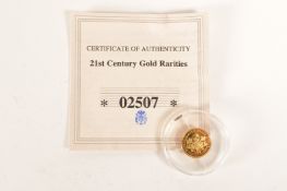 2003 PRINCESS DIANA COMMEMORATIVE GOLD COIN