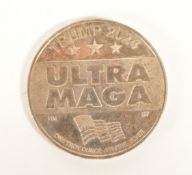 2024 USA TRUMP ULTRA MAGA FINE SILVER MEDAL